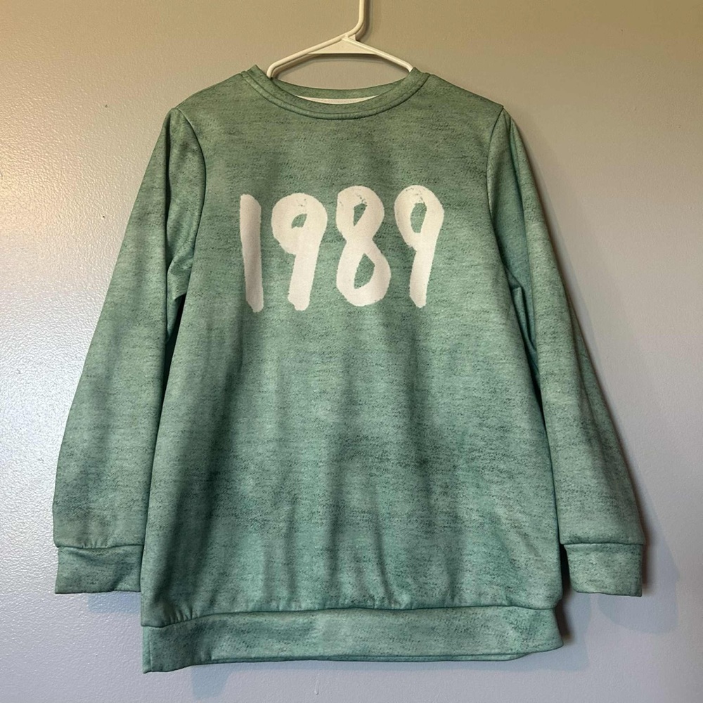 Taylor Swift 1989 Sublimated Micro-Fiber Crewneck Sweatshirt